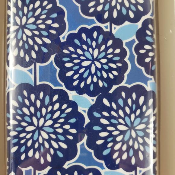 Vera Bradley iphone Case 6/6s Blue Floral Hybrid Hardshell Petal Splash. New - Picture 5 of 5